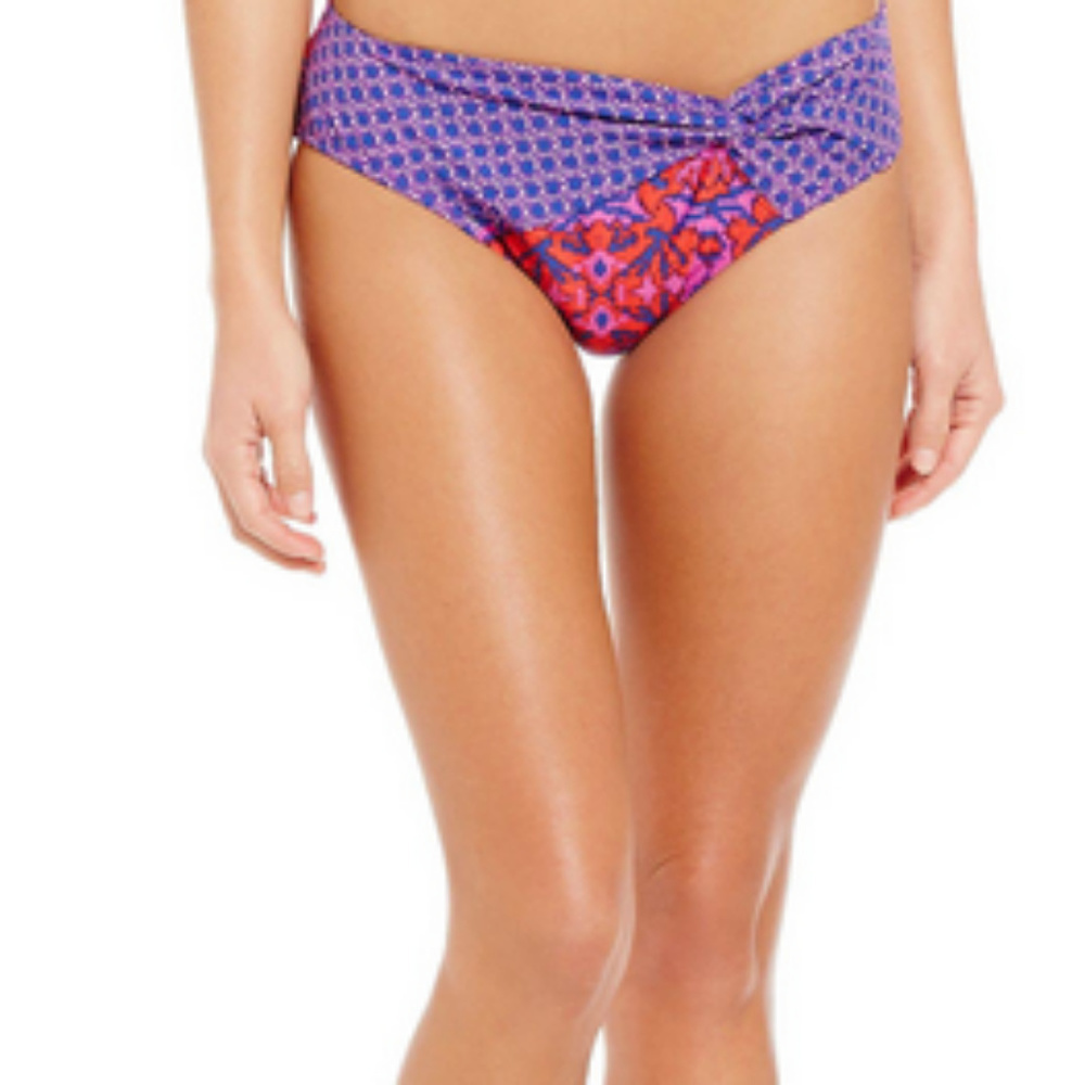 NWT Antonio Melani Ink Blot Bottom swim
